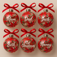 Load image into Gallery viewer, Glass Christmas Bauble Sets
