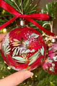 Load image into Gallery viewer, Glass Christmas Bauble