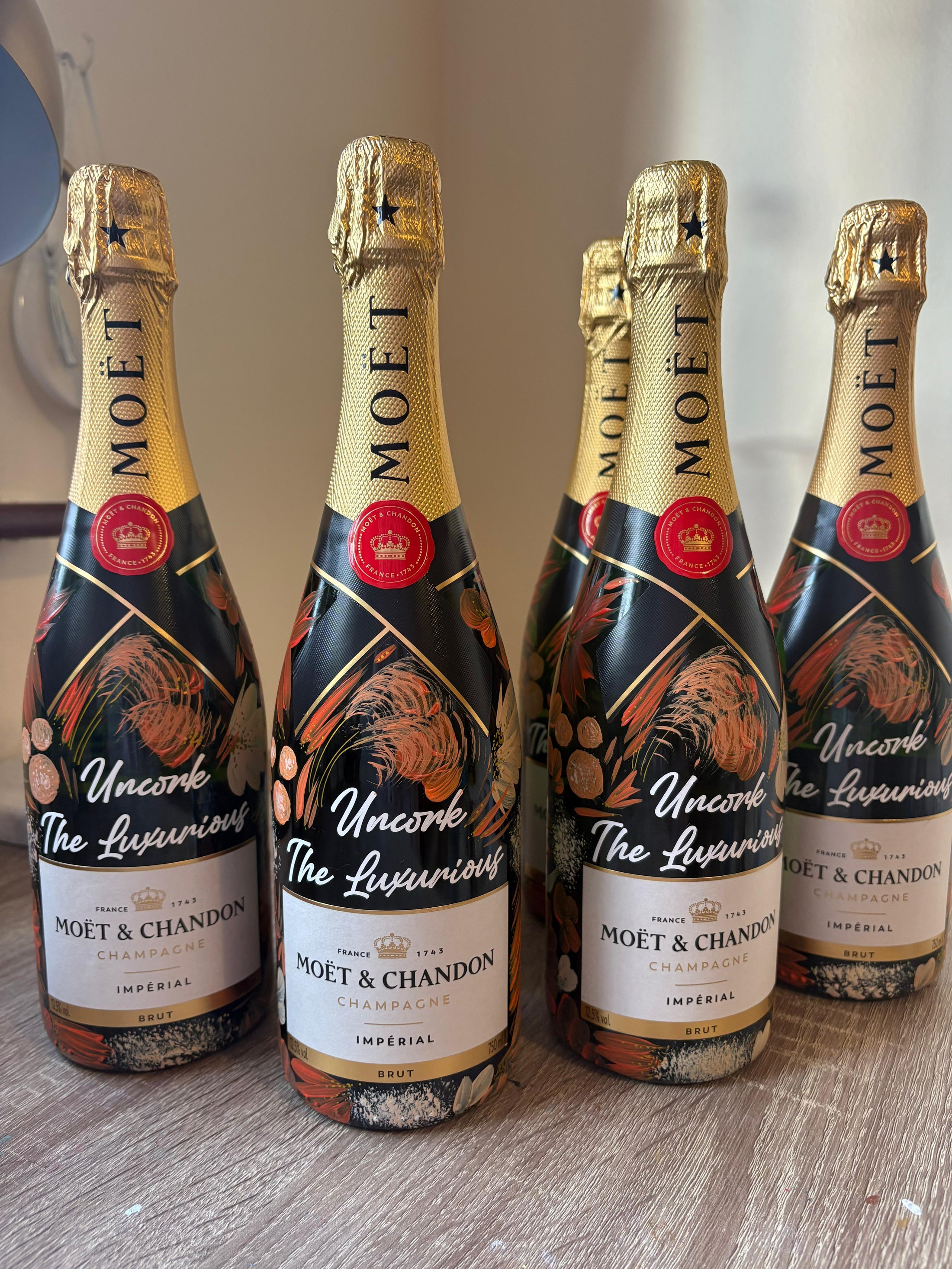 Hand-painted Bottle (Painting | Personalisation Only)