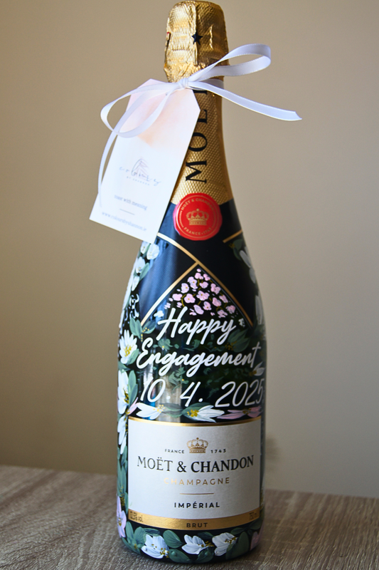 Hand-painted Bottle (Painting | Personalisation Only)