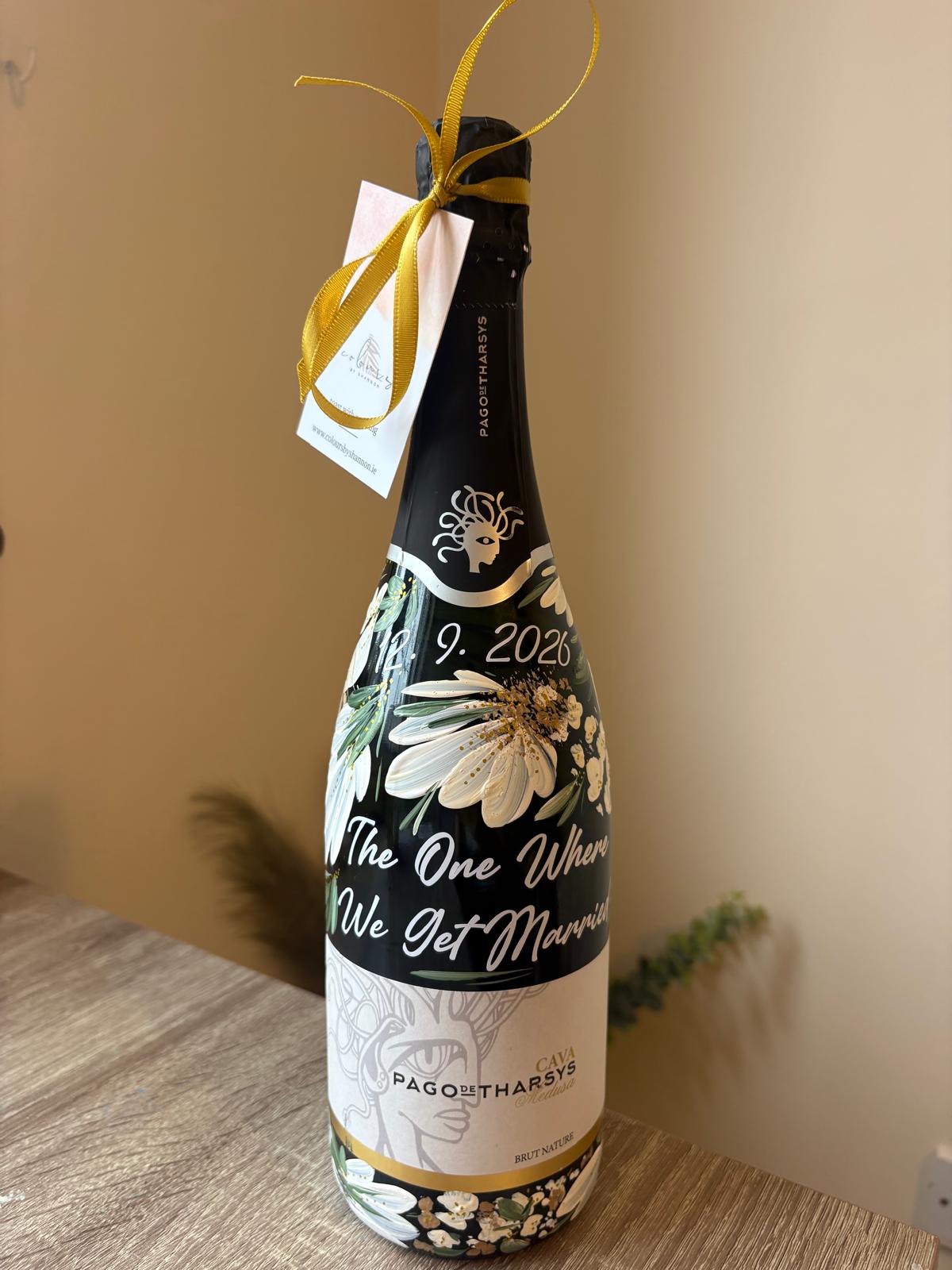 Hand-painted Bottle (Painting | Personalisation Only)
